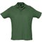 Рубашка-поло мужская "Summer II" 170, XS, т.-зеленый