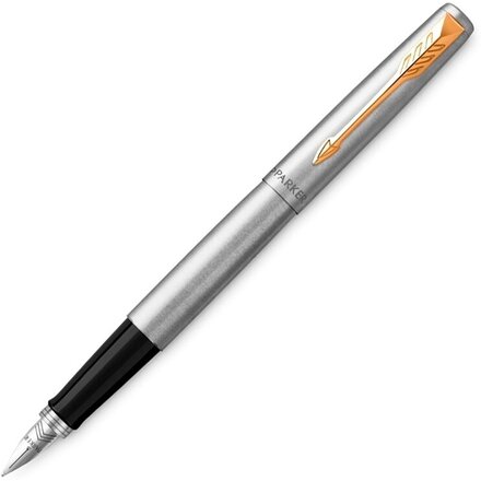 Перьевая ручка Parker Jotter Stainless Steel GT, Mblue