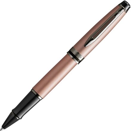 Ручка-роллер Waterman Expert Rose Gold F, розовое золото/черный