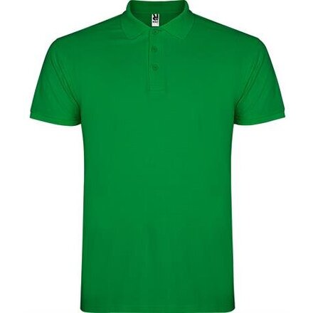 Рубашка-поло мужская "Star" 200, S, тропический зеленый