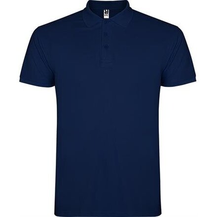 Рубашка-поло мужская "Star" 200, M, морской синий