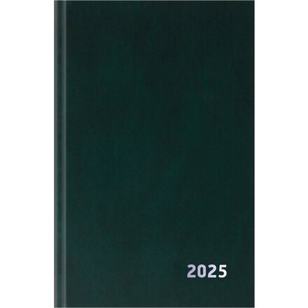 Ежедневник датированный "Бумвинил" A5, 2025, зелёный