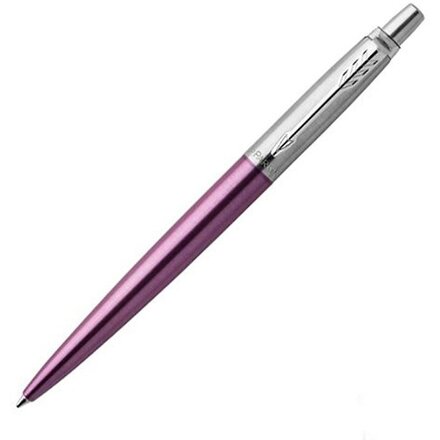 Шариковая ручка Parker Jotter Essential, фиолетовый/серебристый