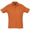 Рубашка-поло мужская "Summer II" 170, XS, оранжевый