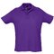 Рубашка-поло мужская "Summer II" 170, XS, т.-фиолетовый