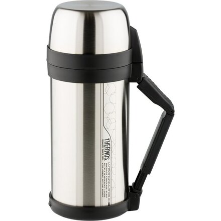 Термос для еды "Thermos FDH-1605" серебристый/черный