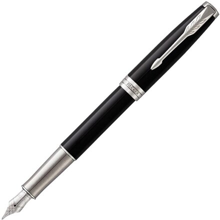 Перьевая ручка Parker Sonnet , Lacquer Deep Black CT