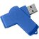 Карта памяти USB Flash 2.0 16 Gb "Swing" синий